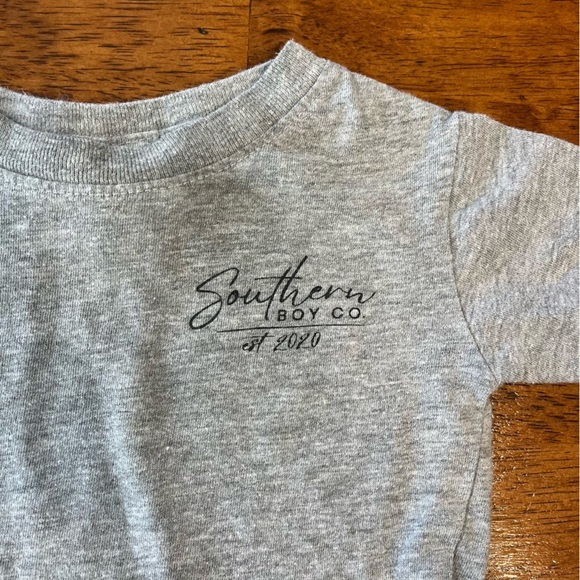 Southern boy co lineman flag T-shirt size 6 months - Picture 2 of 4
